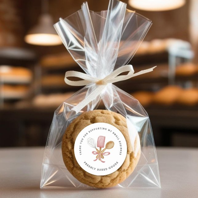 Modern Bakery Thank You Sticker (Creator Uploaded)