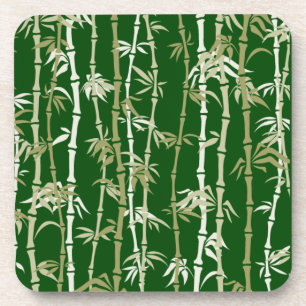 Modern Bamboo Trees Coaster