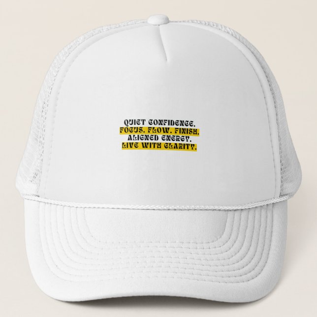 Modern Baseball Cap – Minimalist Adjustable (Front)