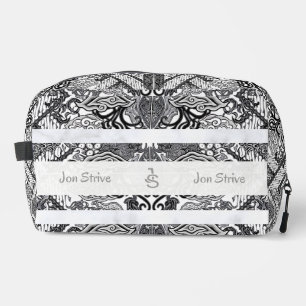 Modern BATIK Pattern Dopp Kit