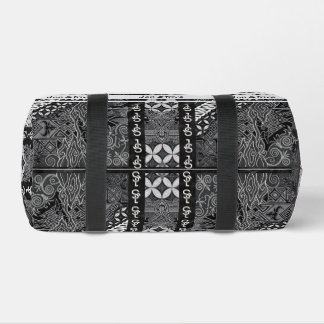 Modern BATIK Pattern Duffle Bag