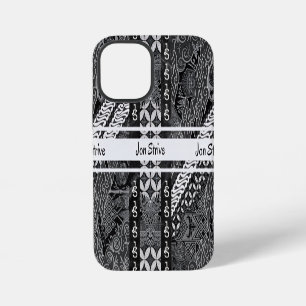 Modern BATIK Pattern iPhone 12 Mini Case