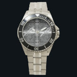 Modern BATIK Pattern Watch<br><div class="desc">Modern Indonesian batik pattern inspired by Nusantara culture</div>