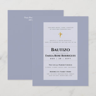 Modern BAUTIZO Bautismo BAPTISM Christening INVITE