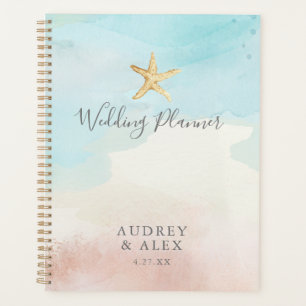Modern Beach Themed Wedding Planner