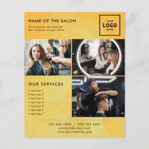 Modern Beauty Branding Design for Professionals Flyer