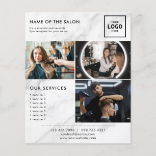 Modern Beauty Branding Design for Professionals Flyer