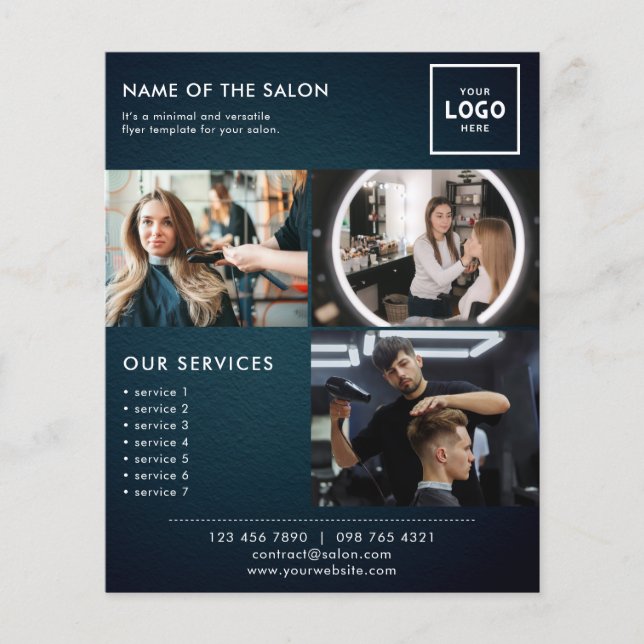 Modern Beauty Branding Design for Professionals Flyer (Front)
