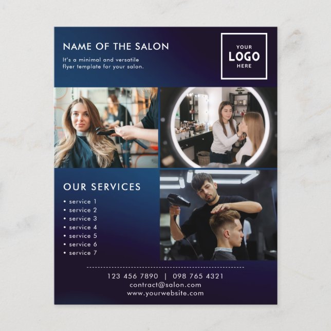Modern Beauty Branding Design for Professionals Flyer (Front)