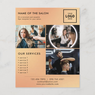 Modern Beauty Branding Design for Professionals Flyer