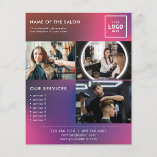 Modern Beauty Branding Design for Professionals Flyer