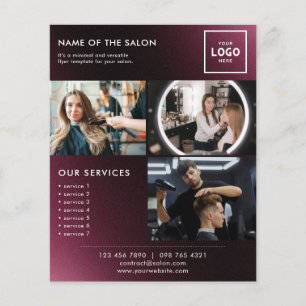 Modern Beauty Branding Design for Professionals Flyer