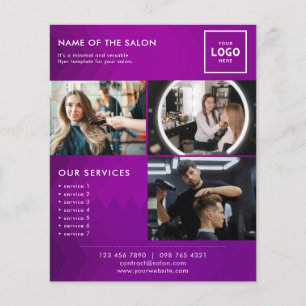 Modern Beauty Branding Design for Professionals Flyer