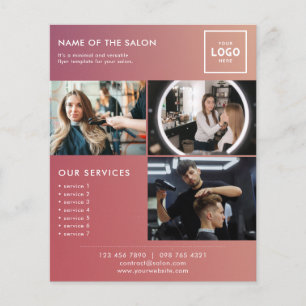 Modern Beauty Branding Design for Professionals Flyer