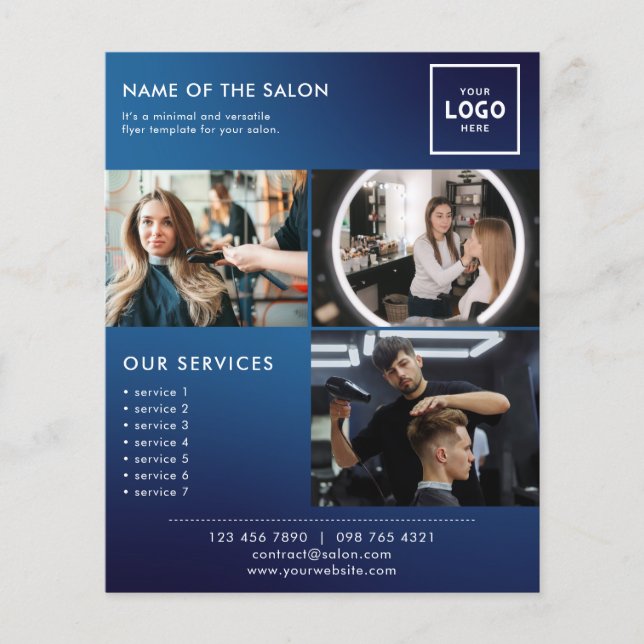 Modern Beauty Branding Design for Professionals Flyer (Front)