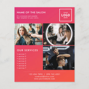 Modern Beauty Branding Design for Professionals Flyer