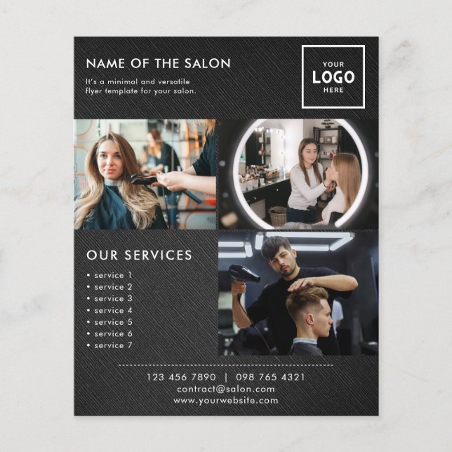 Modern Beauty Branding Design for Professionals Flyer (Front)