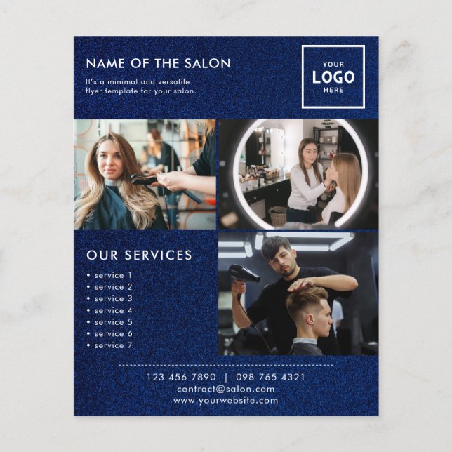 Modern Beauty Branding Design for Professionals Flyer (Front)