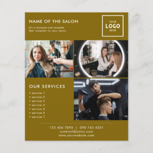 Modern Beauty Branding Design for Professionals Flyer