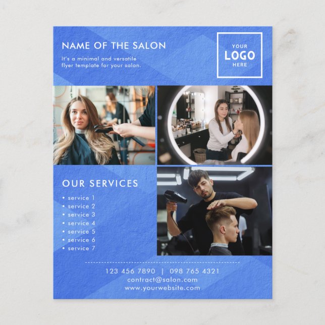 Modern Beauty Branding Design for Professionals Flyer (Front)