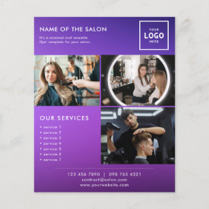 Modern Beauty Branding Design for Professionals Flyer