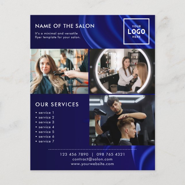 Modern Beauty Branding Design for Professionals Flyer (Front)