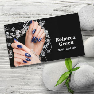Modern Beauty Manicurist Nail Artist Nail Salon Business Card