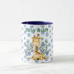 Modern Beauty Orange Giraffe With Name Coffee Mug<br><div class="desc">Modern Beauty Orange Giraffe With Name Coffee Mug</div>