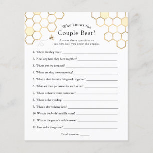 Modern Bee Who Knows the Couple Best Game