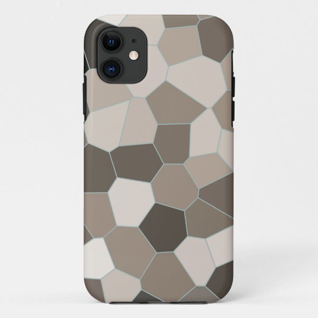 Modern Beige Pattern Case-Mate iPhone Case (Back)