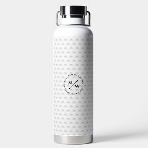 MODERN BEST DAD BY PAR FATHER'S DAY GOLF BALL WATER BOTTLE