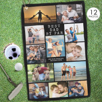 Modern BEST DAD BY PAR Photo Collage Personalised