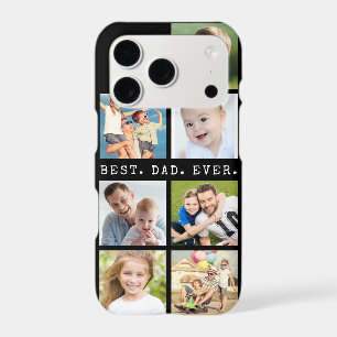 Modern BEST DAD EVER 7 Photos Personalised