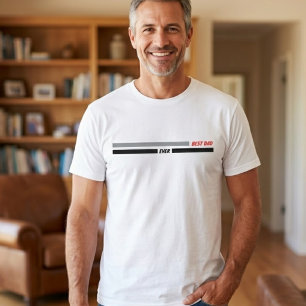 Modern Best Dad Ever  Father's Day T-Shirt