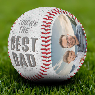 Modern Best Dad Father`s Day 2 Photos Baseball