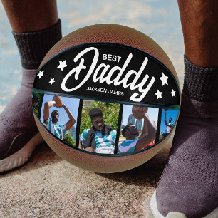 Modern Best Daddy 5 Photo Basketball