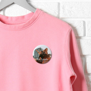 Modern Best Friends are Life's Gift Photo 6 Cm Round Badge