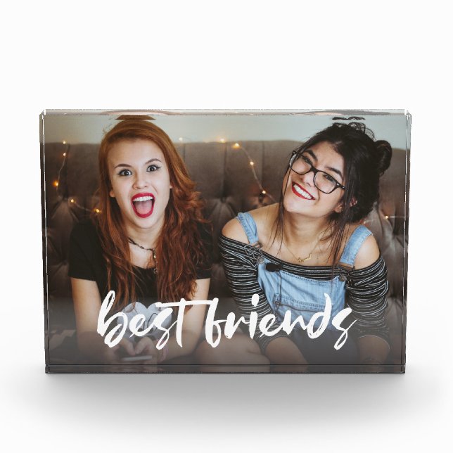 Modern Best Friends Photo Block (Front)