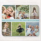 Modern Best Grandma Photo Collage Purple