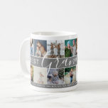 Modern Best Grandpa Ever Photo Collage & Names Coffee Mug<br><div class="desc">Modern photo collage coffee mug featuring a stylish photo collage template, with pictures which are easily downloaded from your phone or computer, the text 'Best Grandpa Ever' in elegant calligraphy script and name/s of grandchildren in a grey block that can be changed to any colour. Makes a wonderful keepsake gift...</div>