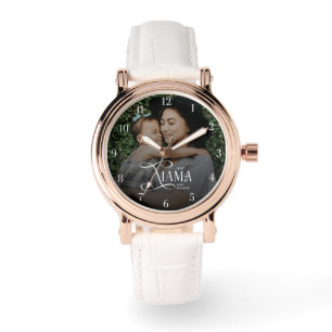 Modern Best Mama Ever Photo Mothers Day Gifts Watch