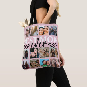Modern Best Mum Ever Blush Pink  Tote Bag