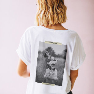 Modern Best Mum Ever Photo Duct Tape Women T-Shirt