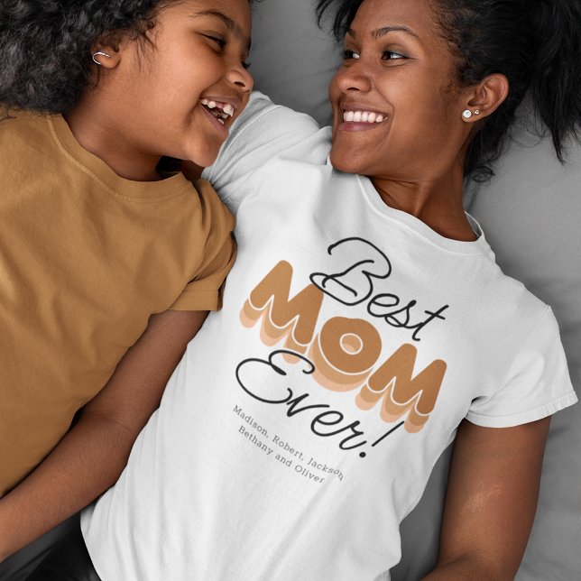 Modern Best Mum Ever T-Shirt (Creator Uploaded)