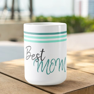 Modern Best Mum Mother`s Day Coffee Mug