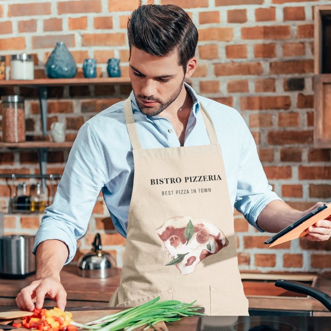 Modern Best Pizza In Town Professional  Apron (Creator Uploaded)