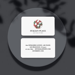 Modern Best Salad In Town Professional  Business Card