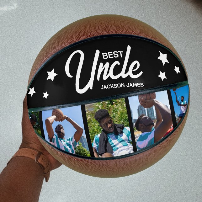 Modern Best Uncle 5 Photo Basketball (Creator Uploaded)