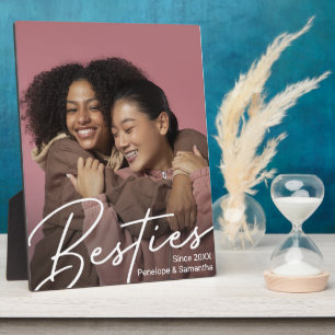 Modern Besties Photo Gift Plaque