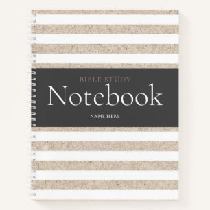 Modern Bible Study Notebook